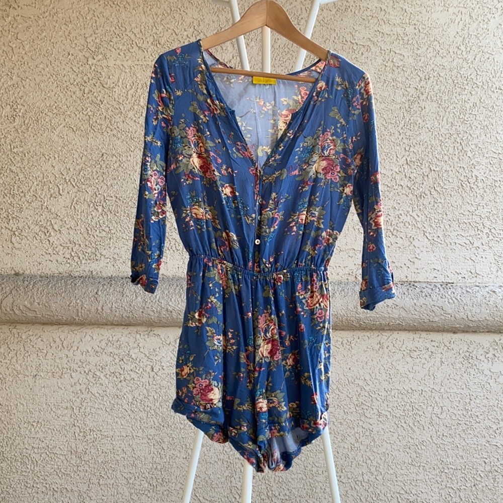 Dee Elle Floral Romper